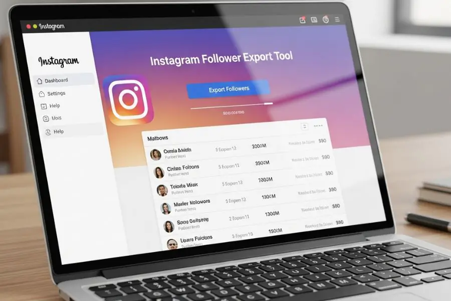 Instagram Follower Export Tool