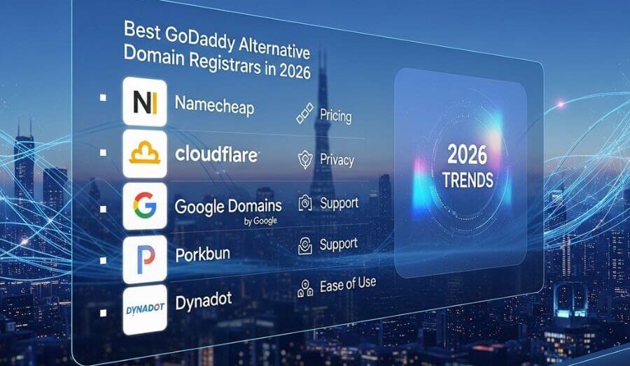 Best GoDaddy Alternative Domain Registration