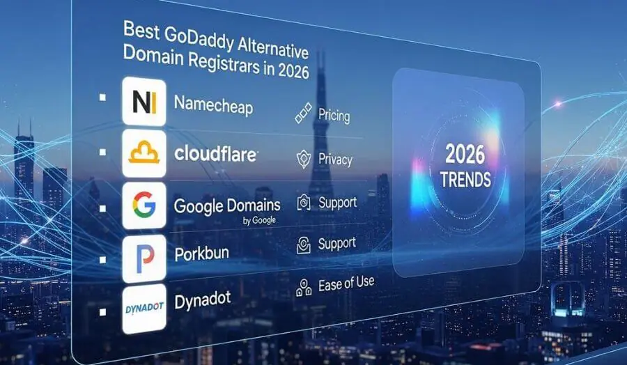 Best GoDaddy Alternative Domain Registration