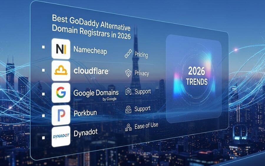 Best GoDaddy Alternative Domain Registration