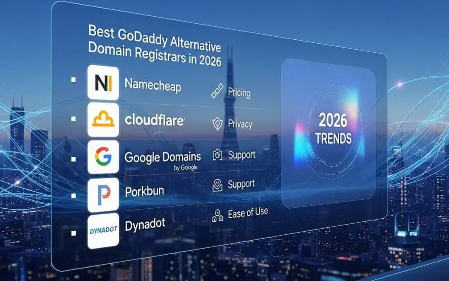 Best GoDaddy Alternative Domain Registration