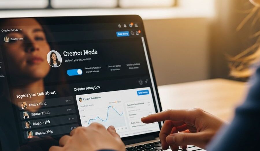 Creator Mode on LinkedIn