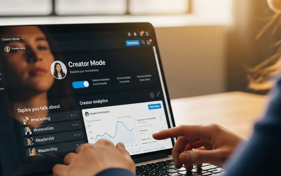 Creator Mode on LinkedIn