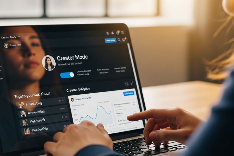 Creator Mode on LinkedIn