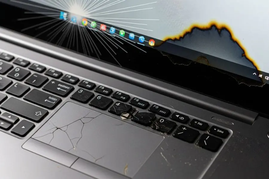 Laptop Hardware Issues Screen Pressure, Burn Marks & Trackpad Problems