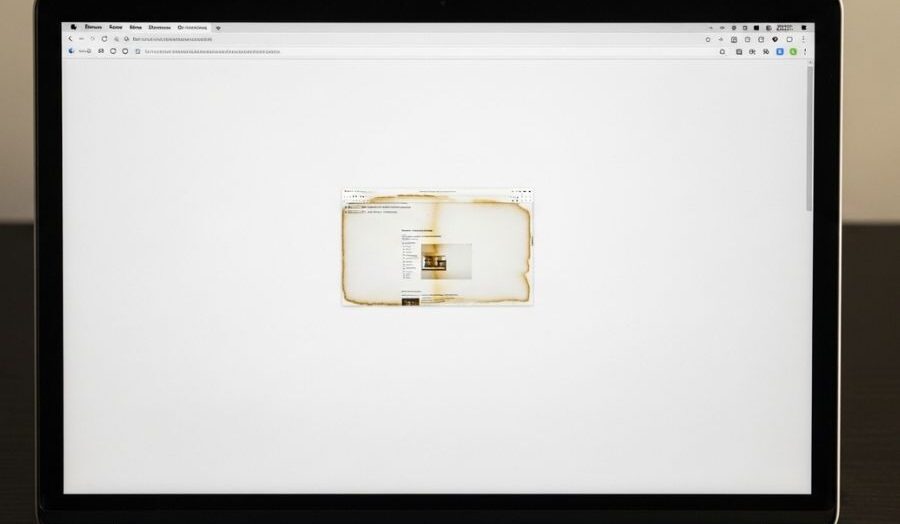 MacBook Pro Screen Burn Marks Causes & Fixes