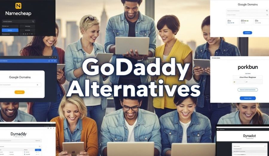 godaddy alternative domain registration