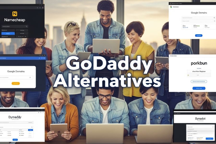 godaddy alternative domain registration