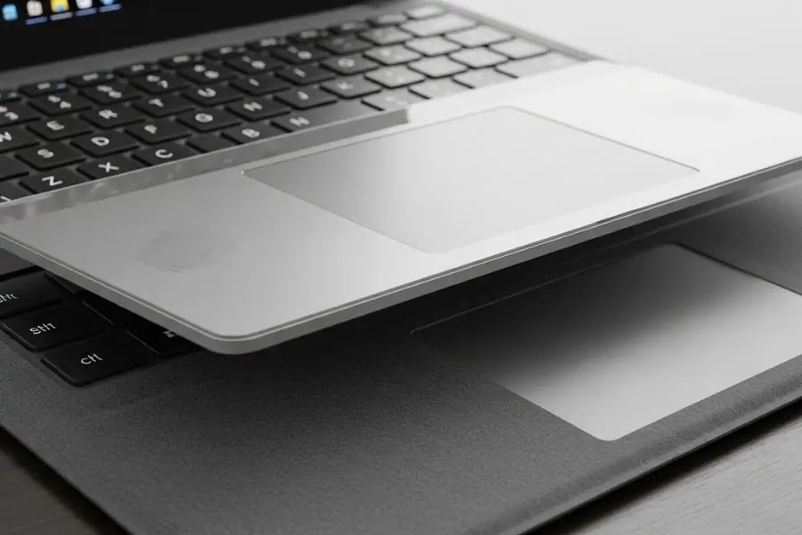 surface laptop trackpad popped out