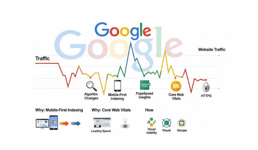 How Google Updates Affect Website Traffic