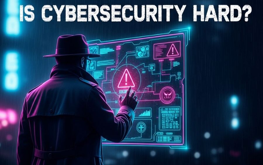 is cybersecurity hard​