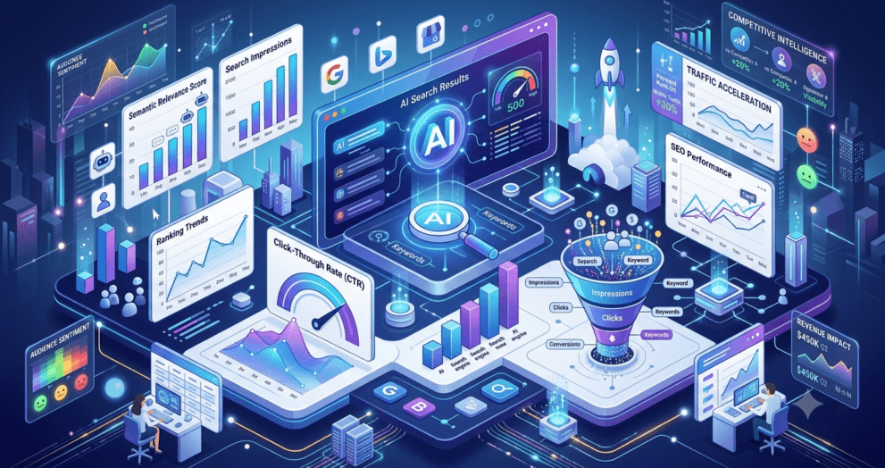 ai search visibility metrics kpis