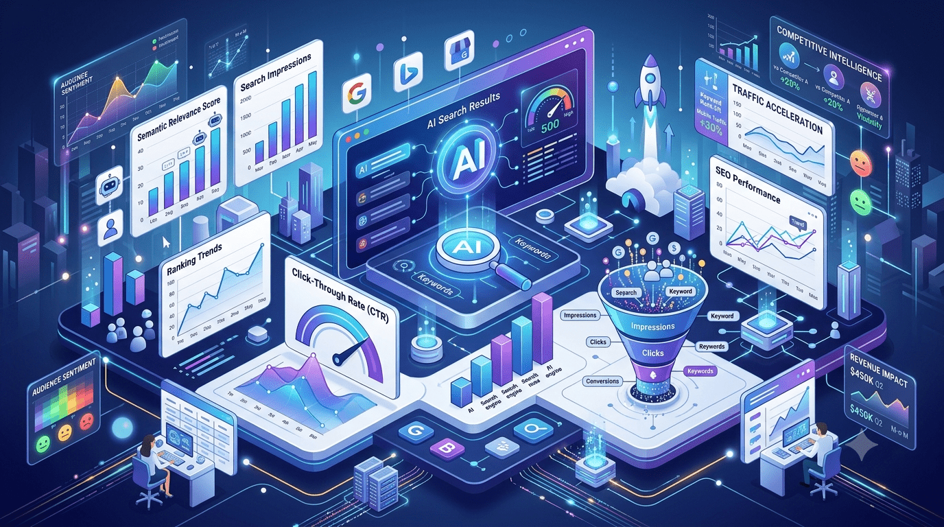 ai search visibility metrics kpis